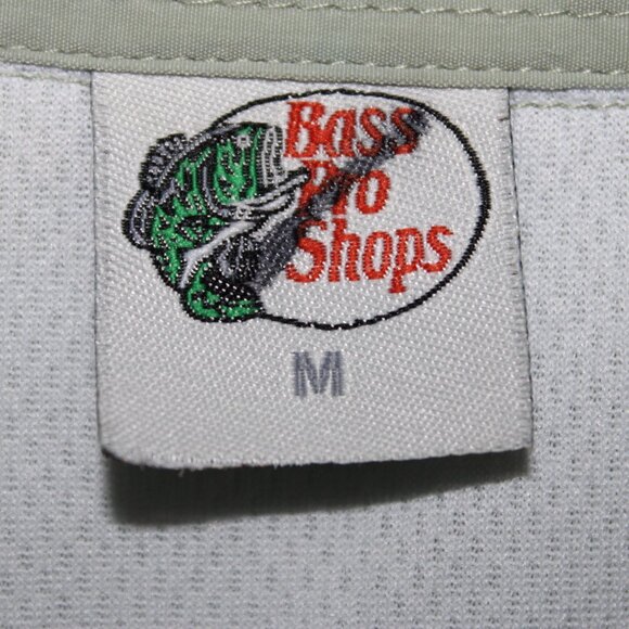 Bass Pro Shops Vented Fishing Shirt Short Sleeve Medium - Picture 8 of 8